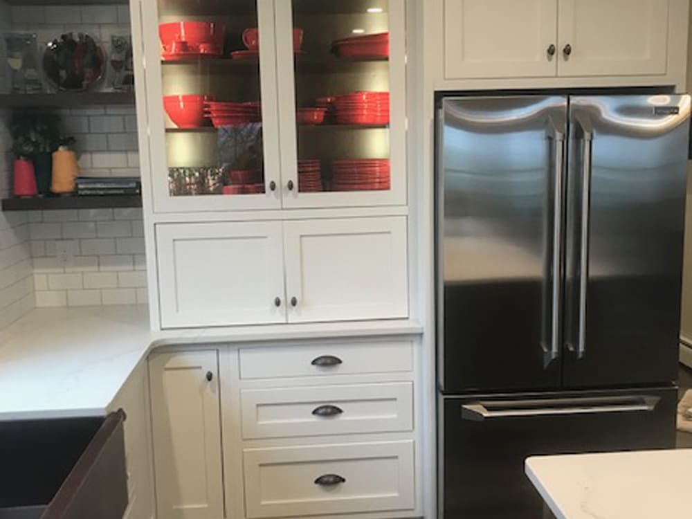 gs flook white cabinetry